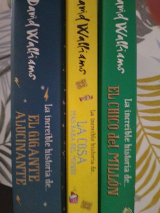 Pack de libros de David Walliams.