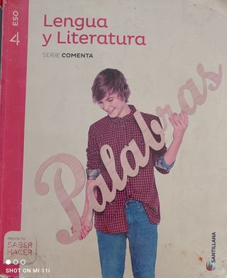 Libro de texto Lengua y Literatura 4° de la ESO