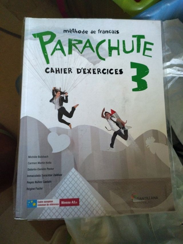 parachute cahier d'exercises