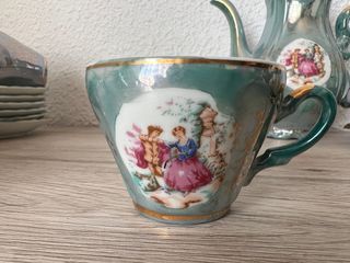 Juego de cafe musical JAPONES porcelana