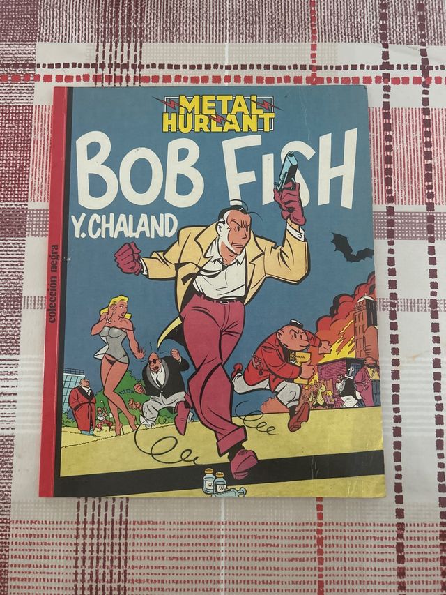 Comic Bob Fish Metal Hurlant 