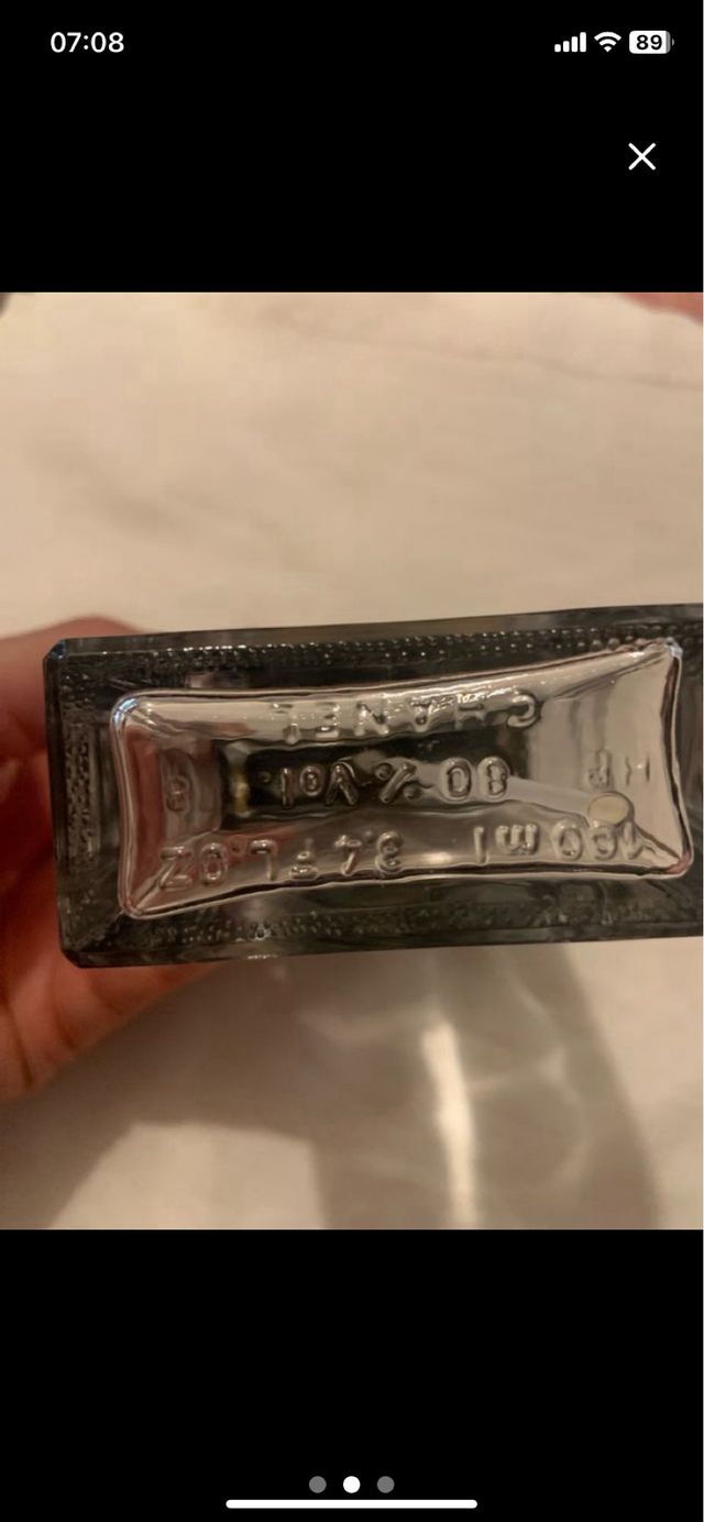 Bottiglia vuota Coco Chanel