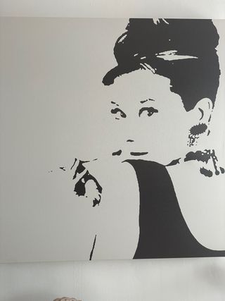 Cuadro Ikea Audrey Hepburn