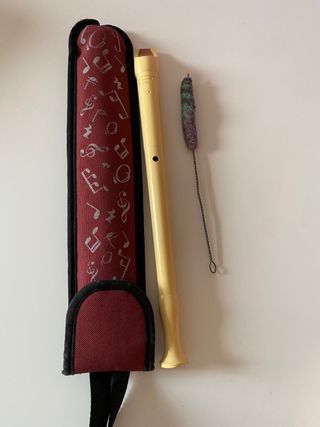 flauta con funda