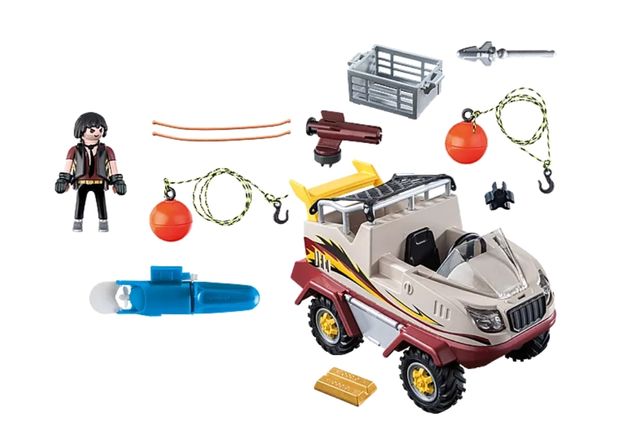 Playmobil coche anfibio 9364