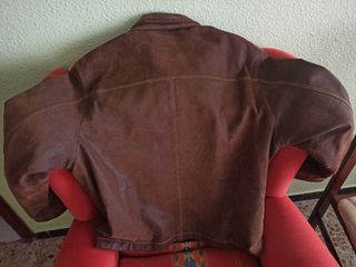Cazadora de piel