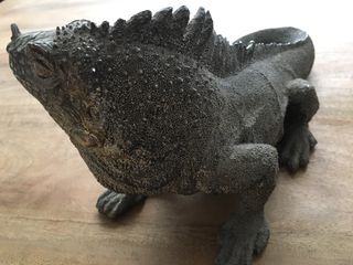 Figura  decorativa Iguana
