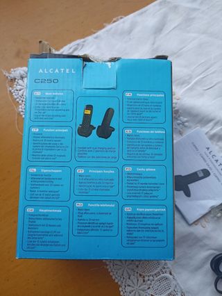 Teléfono inalámbrico Alcatel C250