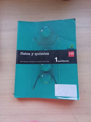Libro física y química 1⁰ de bachiller