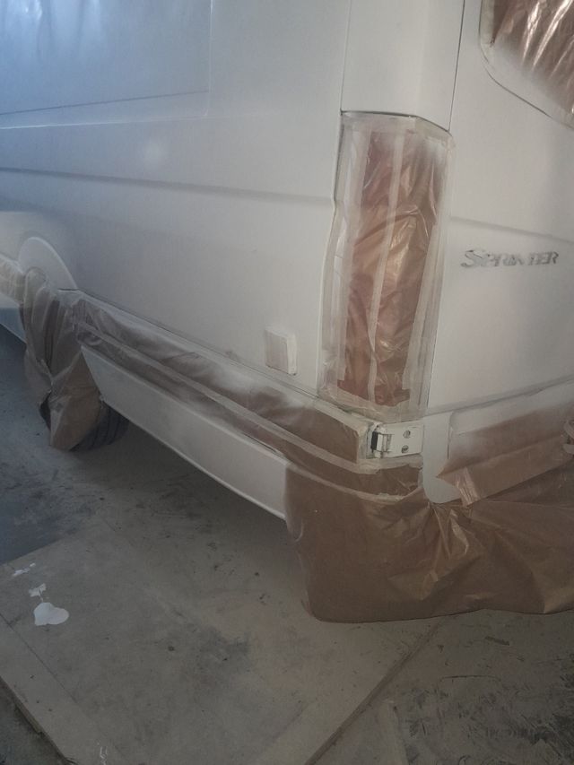 Camper chapa y pintura