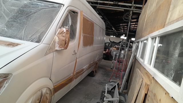 Camper chapa y pintura