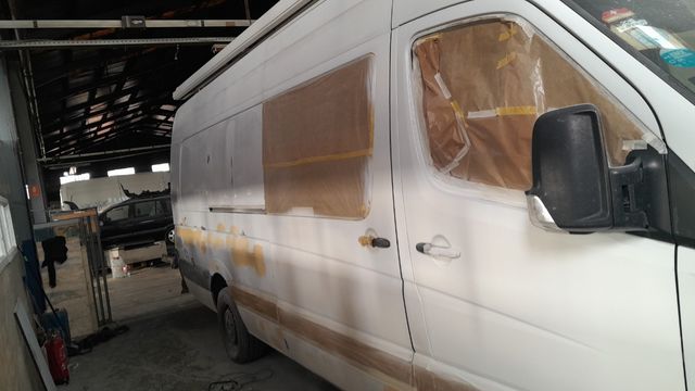 Camper chapa y pintura