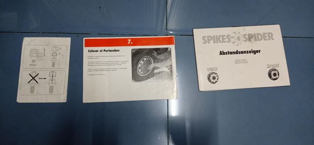 Vendo cadenas de coche para la nieve marca SPIKES