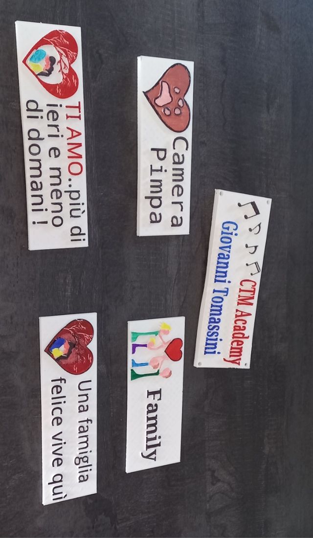 Targhette personalizzate