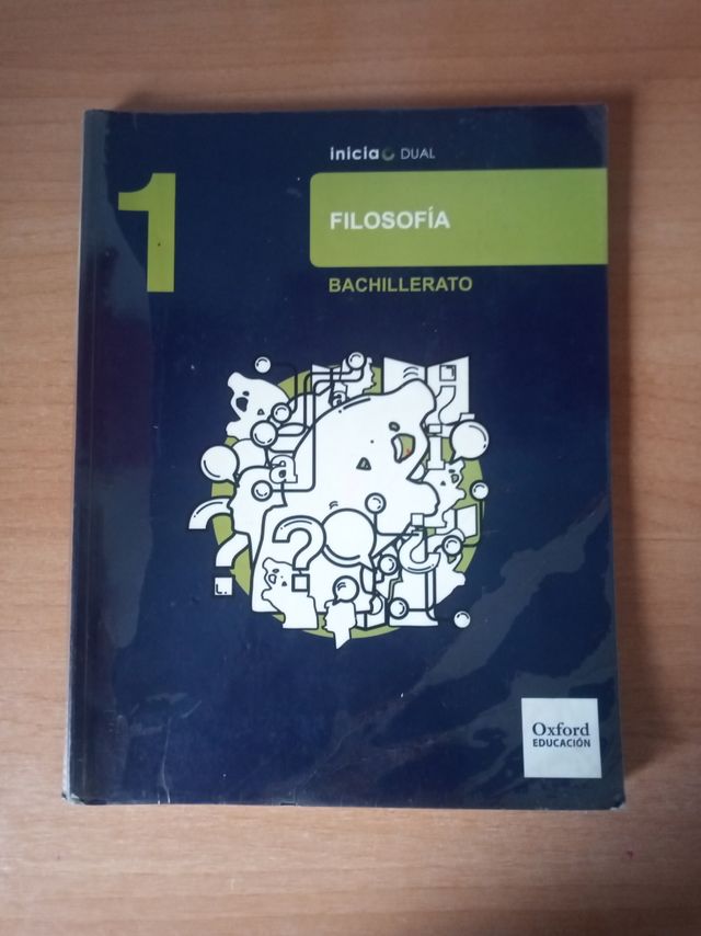 Libro Filosofía 1Bachillerato
