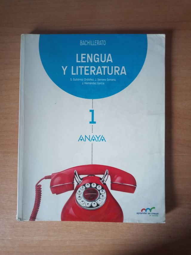 Libro Lengua y Literatura 1Bach