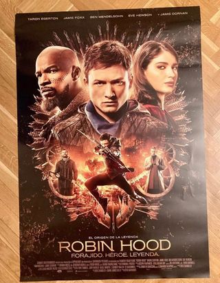 Póster cine Robin Hood.