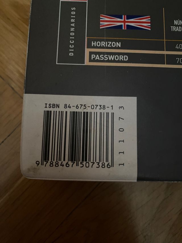 Diccionario Password (nivel avanzado) SM