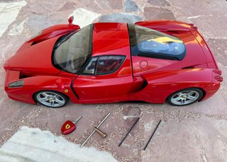 ENZO FERRARI de Planeta de Agostini - Metal 1/10 de segunda mano