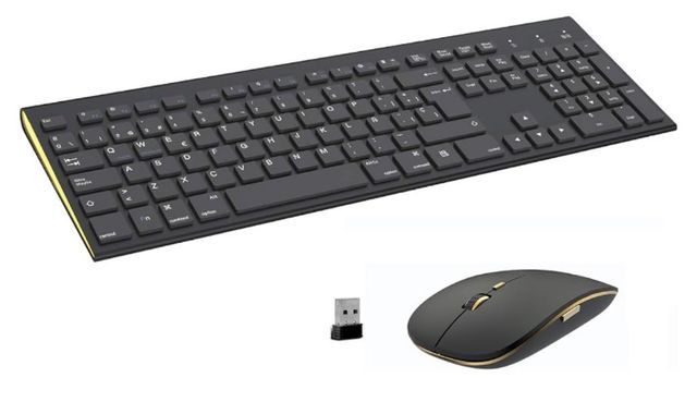 Teclado y ratón inalámbricos FENIFOX