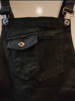 Mono corto tejano negro 