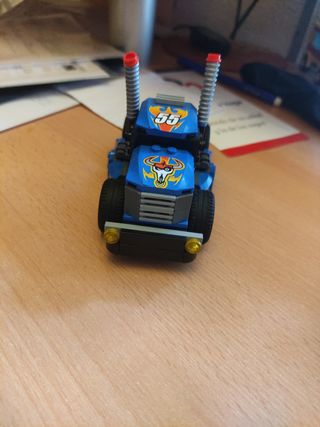 Camión y coche lego