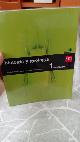 Libro biología y geología 1 Bat