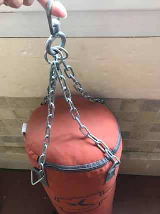 saco de boxeo sin soporte