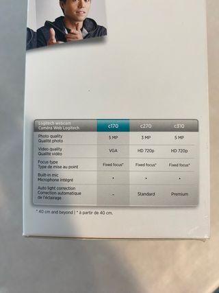 Webcam Logitech C170