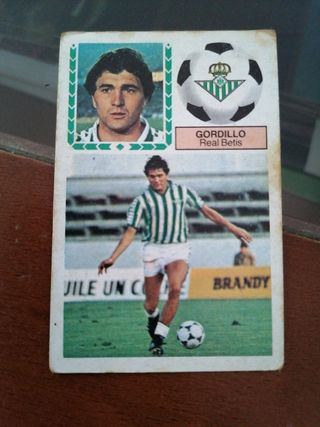 cromos estampas Liga 83-84. Betis