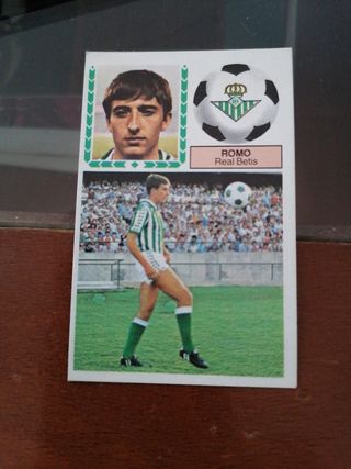 cromos estampas Liga 83-84. Betis