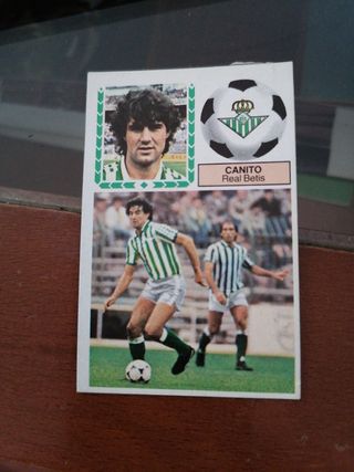 cromos estampas Liga 83-84. Betis