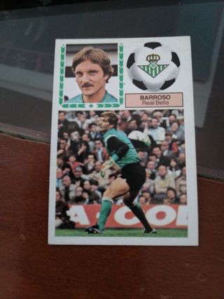 cromos estampas Liga 83-84. Betis