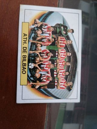 cromos estampas Liga 83-84. Bilbao
