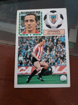 cromos estampas Liga 83-84. Bilbao