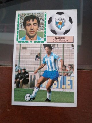 cromos estampas Liga 83-84. Málaga