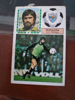 cromos estampas Liga 83-84. Málaga