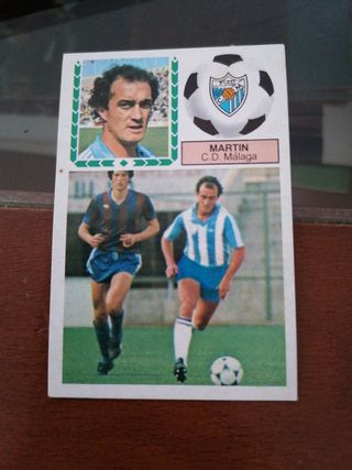 cromos estampas Liga 83-84. Málaga