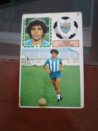 cromos estampas Liga 83-84. Málaga