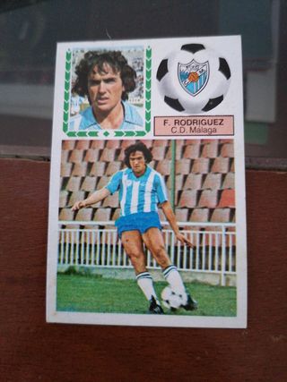 cromos estampas Liga 83-84. Málaga