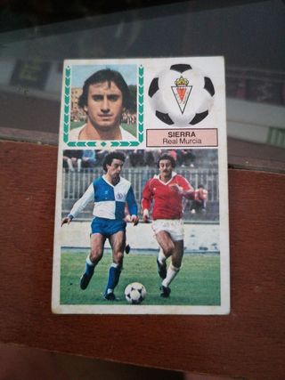 cromos estampas Liga 83-84. Murcia