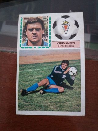 cromos estampas Liga 83-84. Murcia