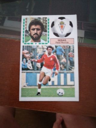 cromos estampas Liga 83-84. Murcia