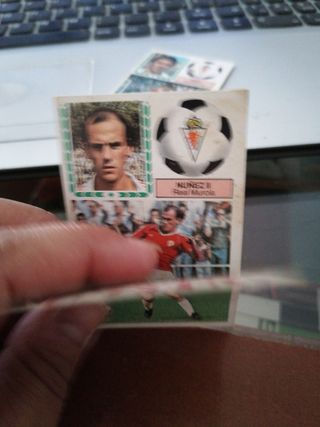 cromos estampas Liga 83-84. Murcia