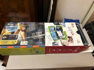 cellulare lg tribe chat mobile + scatola accessori