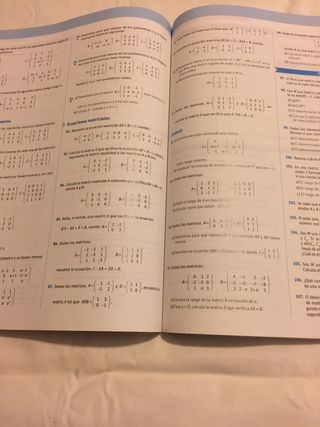 Matemáticas II 2 bachillerato