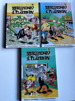 Tebeos Mortadelo y Filemón