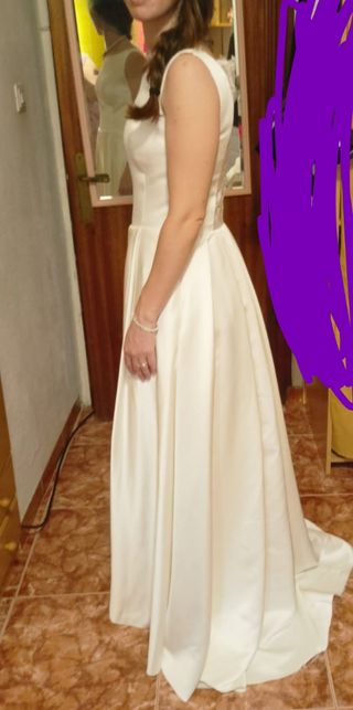 Vestido novia 36 38 vertize gala