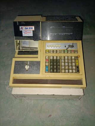 Maquinaria registradora .