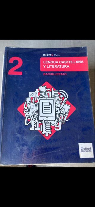 Libro Lengua y literatura 2 Bachiller Oxford